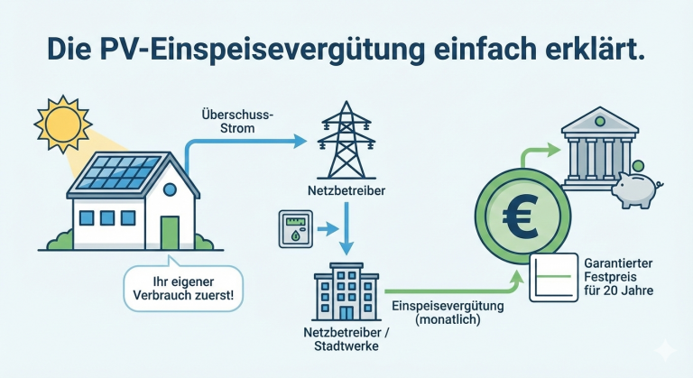 Einspeisevergütung PV GSMsolar