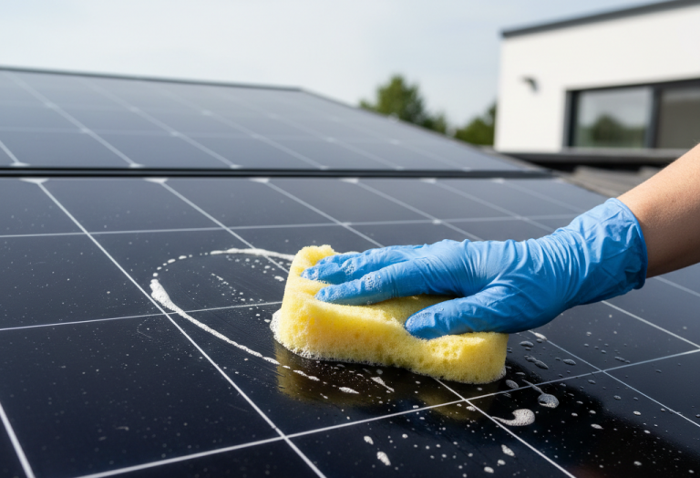 GSMsolar Solarmodul Reinigung (1)