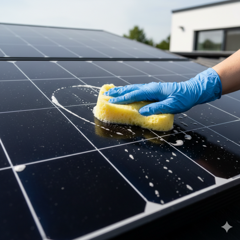 GSMsolar Solarmodul Reinigung (1)