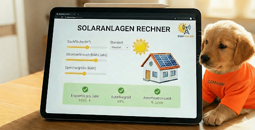 Solarrechner Kreis Unna GSMsolar